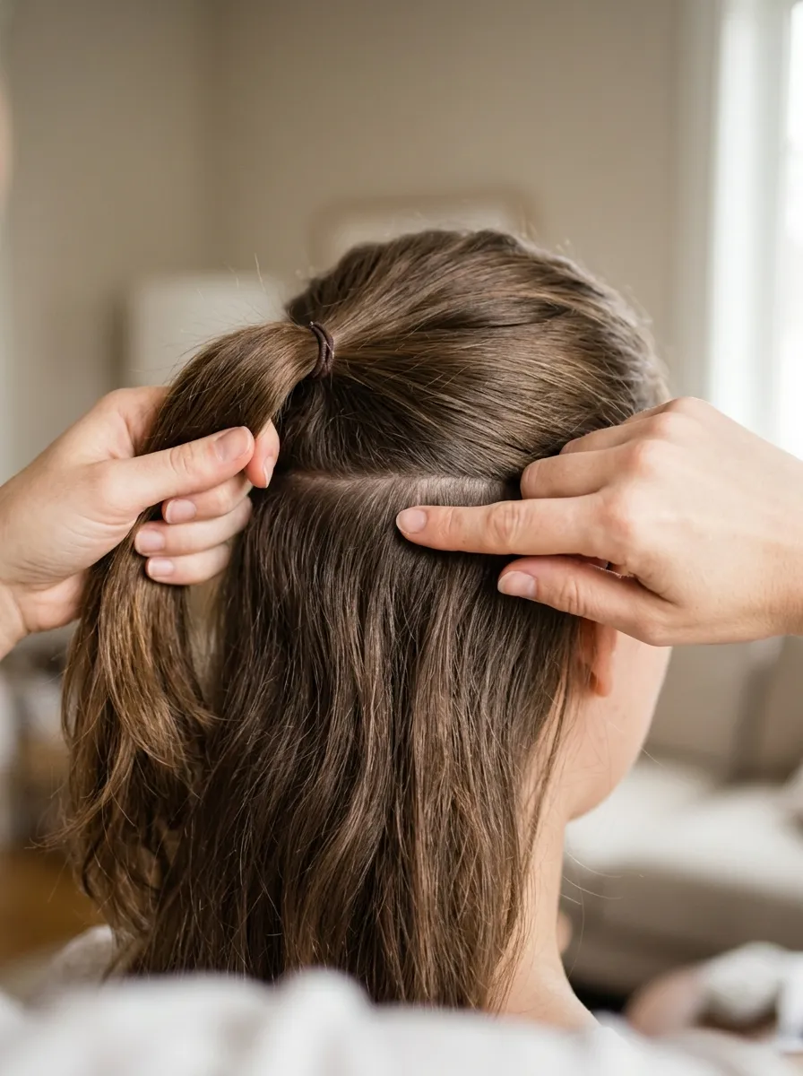 The Double Ponytail Trick
