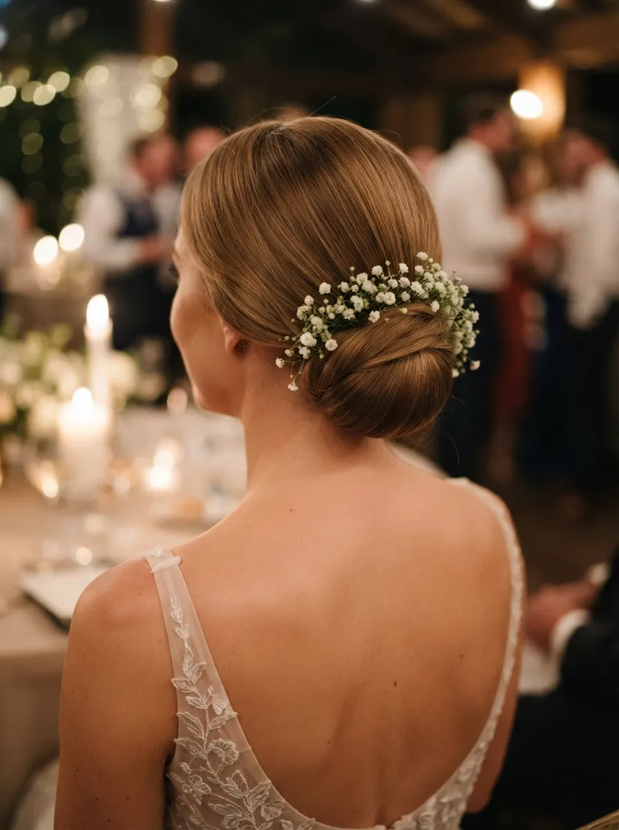 Classic Low Chignon