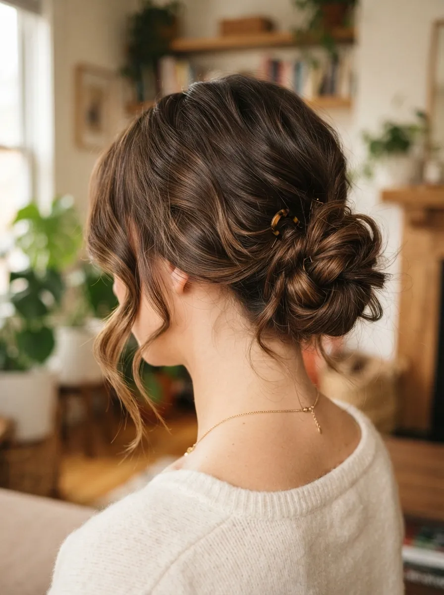 The Loose Low Bun