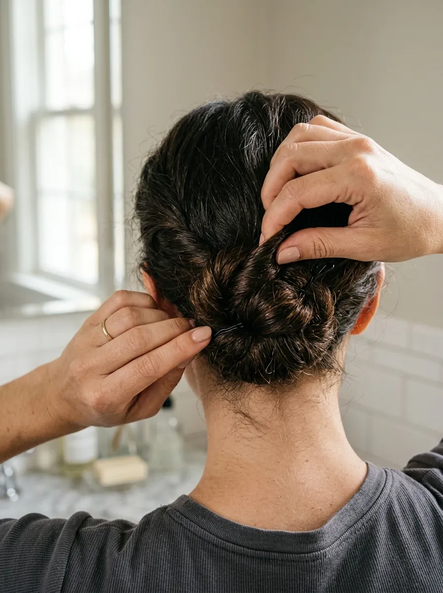 The Low Bun That Never Budges