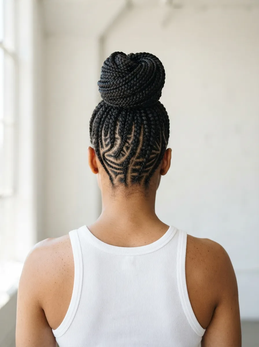 Braided Top Knot