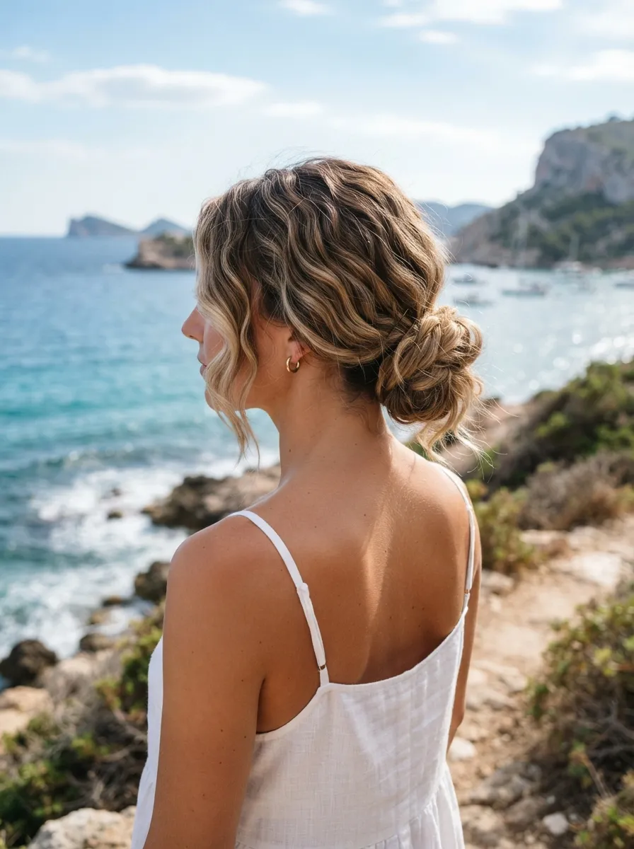 Textured Beach Bun
