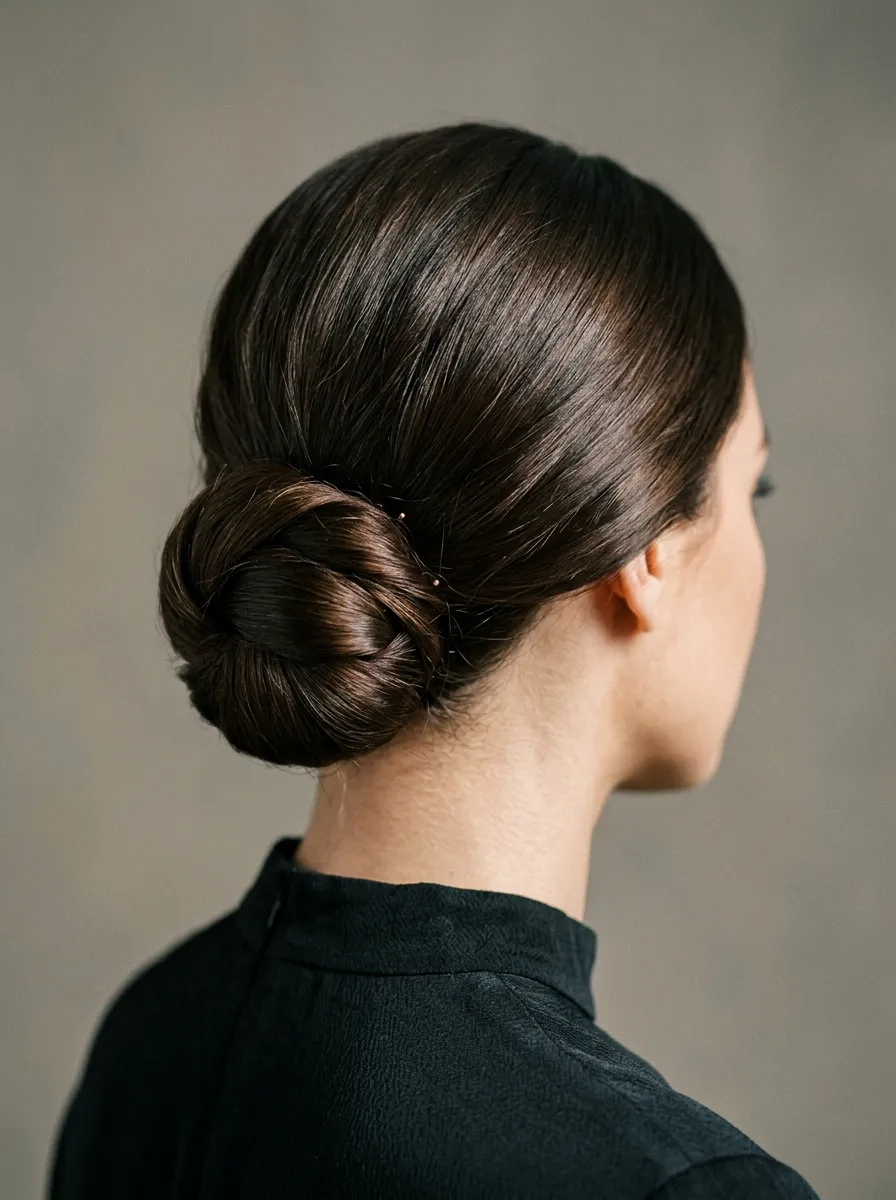 The Low Chignon