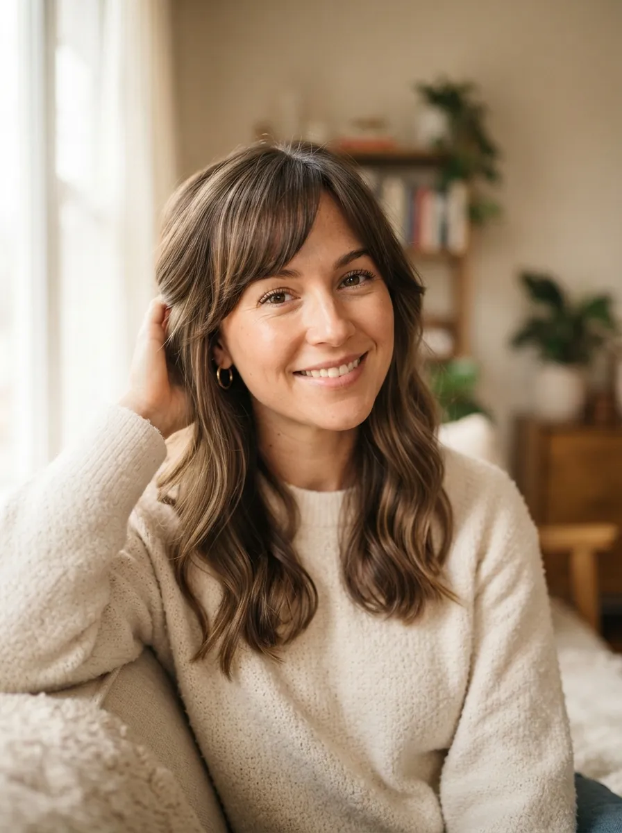 Grown Out Side Bangs