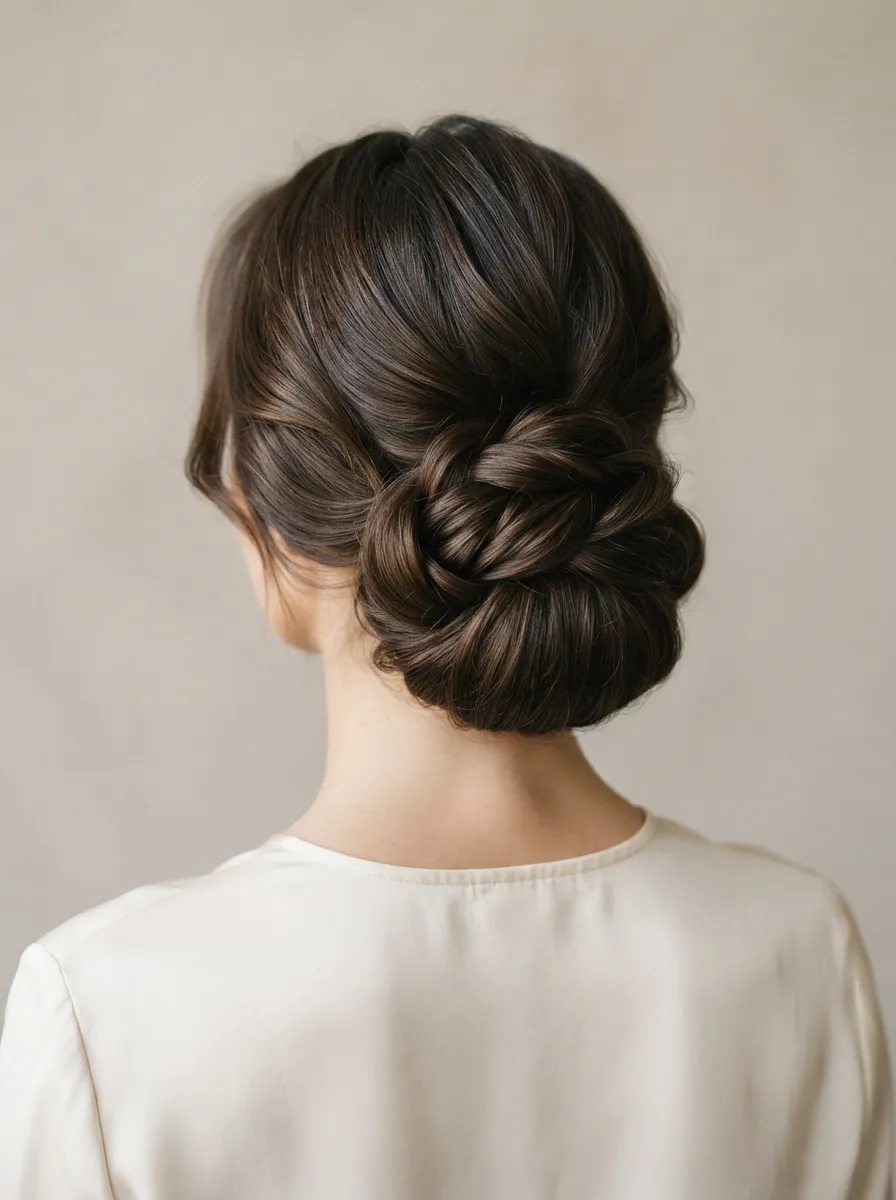 Low Bun with Extensions