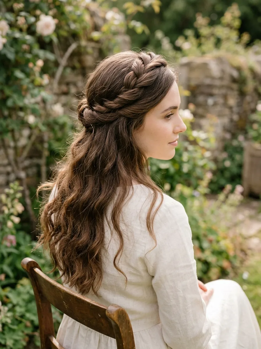 Twisted Crown With Loose Ends