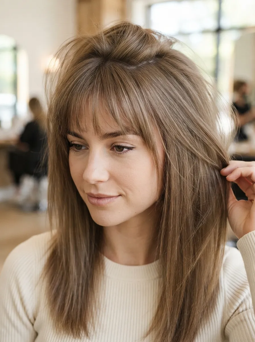 Bangs for Straight Fine Hair with Volume Tricks
