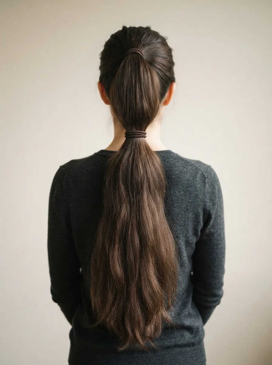The Ponytail for Long, Heavy Hair