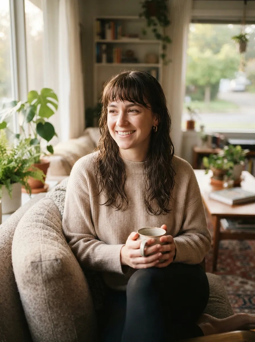 Bangs with Minimal Daily Styling