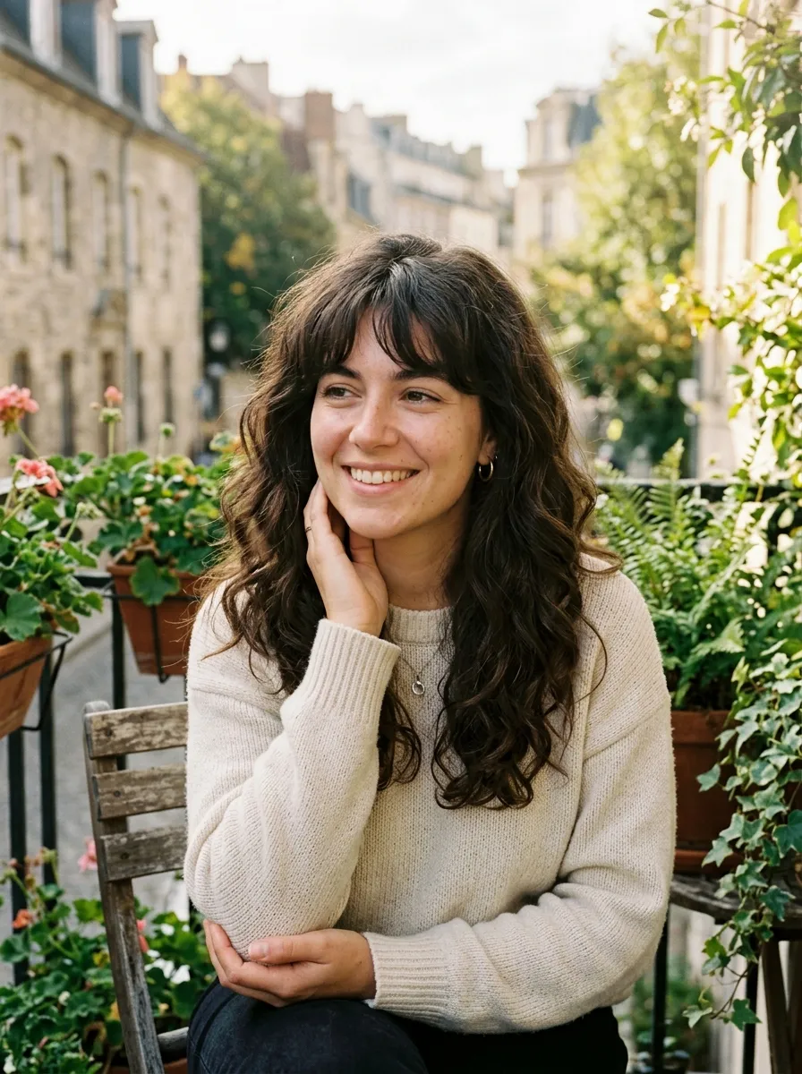 Bangs for Everyday Low Maintenance Wear