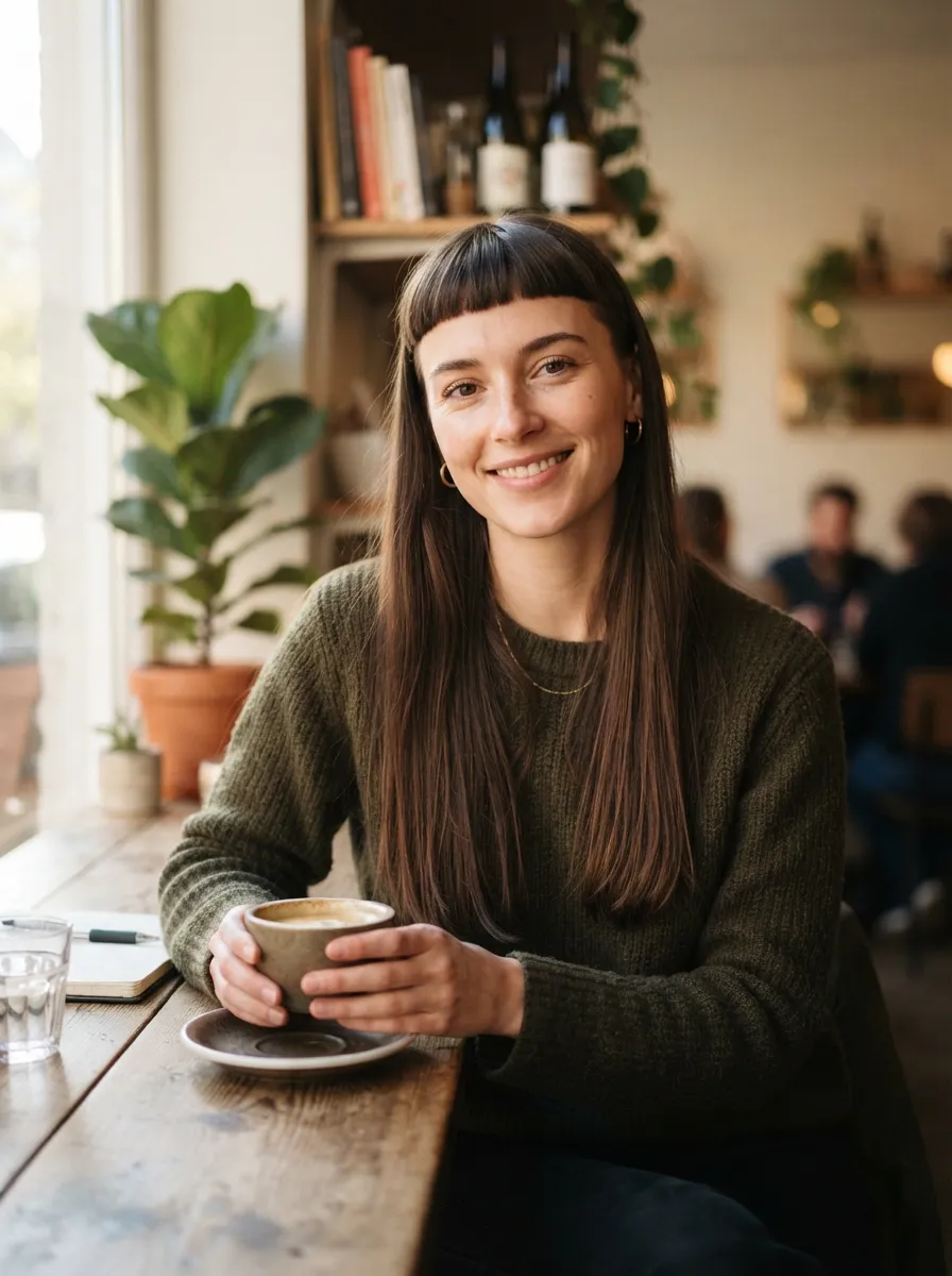 Baby Bangs With Length