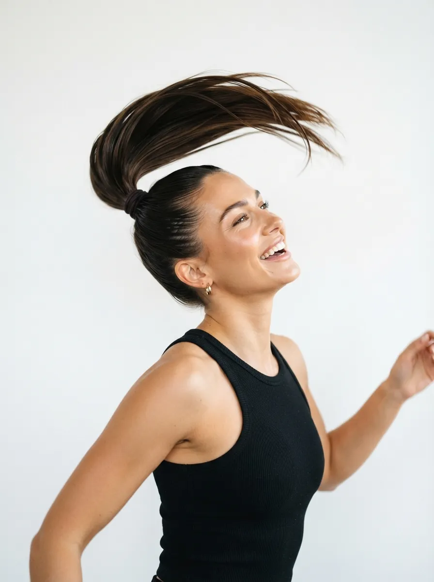 The Sleek High Ponytail
