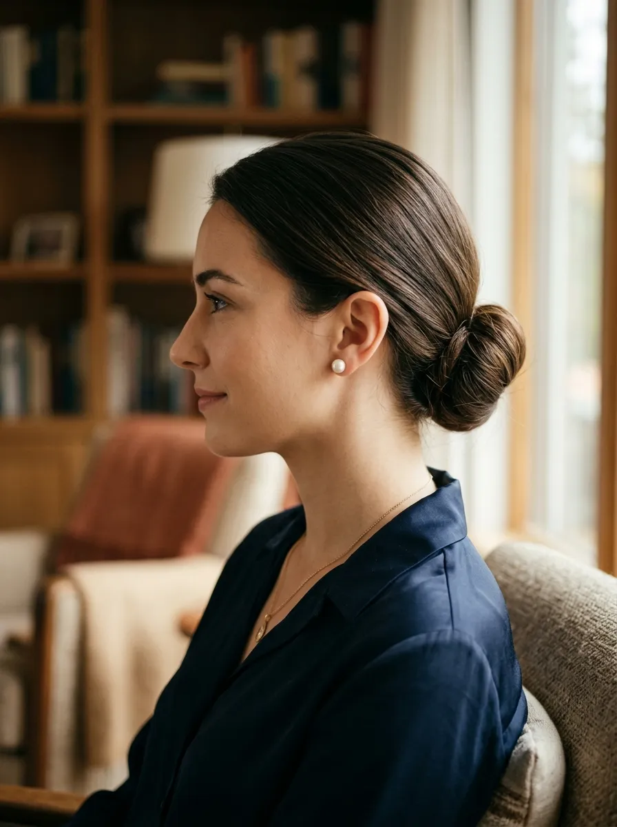 Classic Low Bun