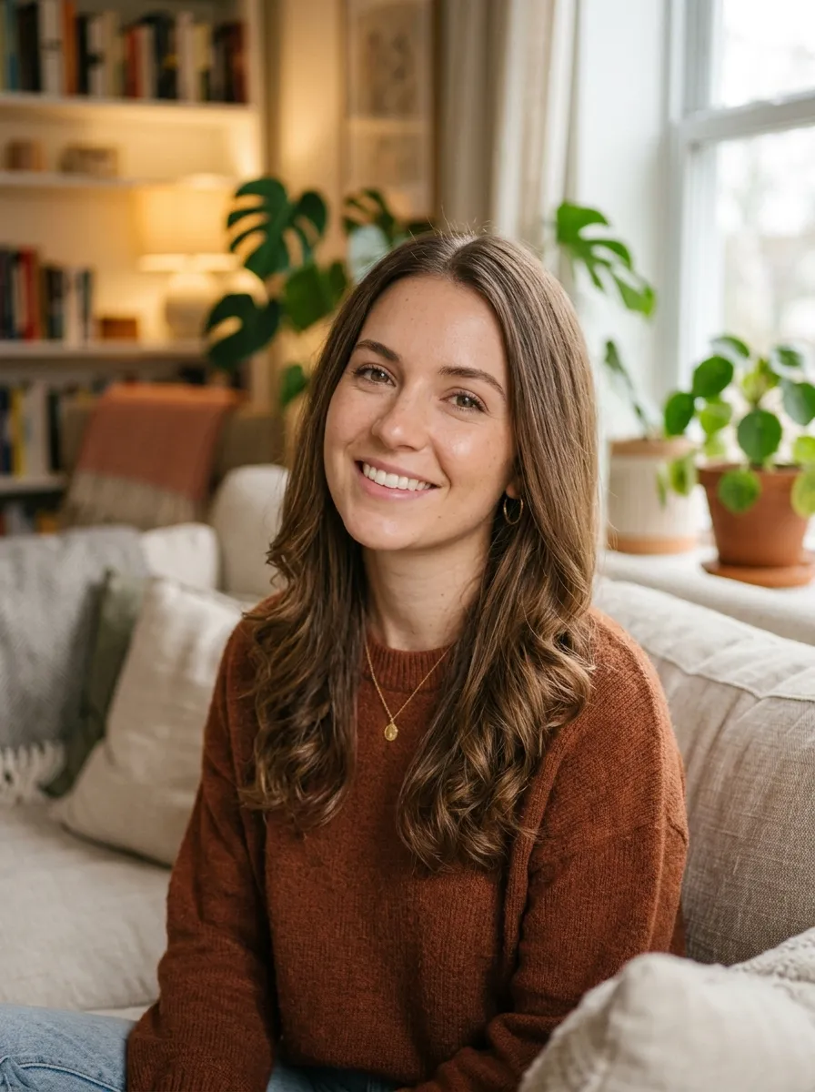 Soft Waves For Round Face Shapes