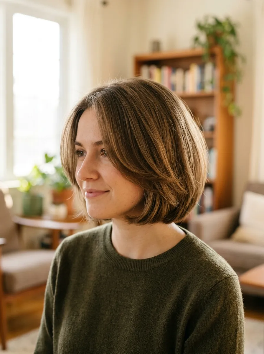 Soft Layered Bob