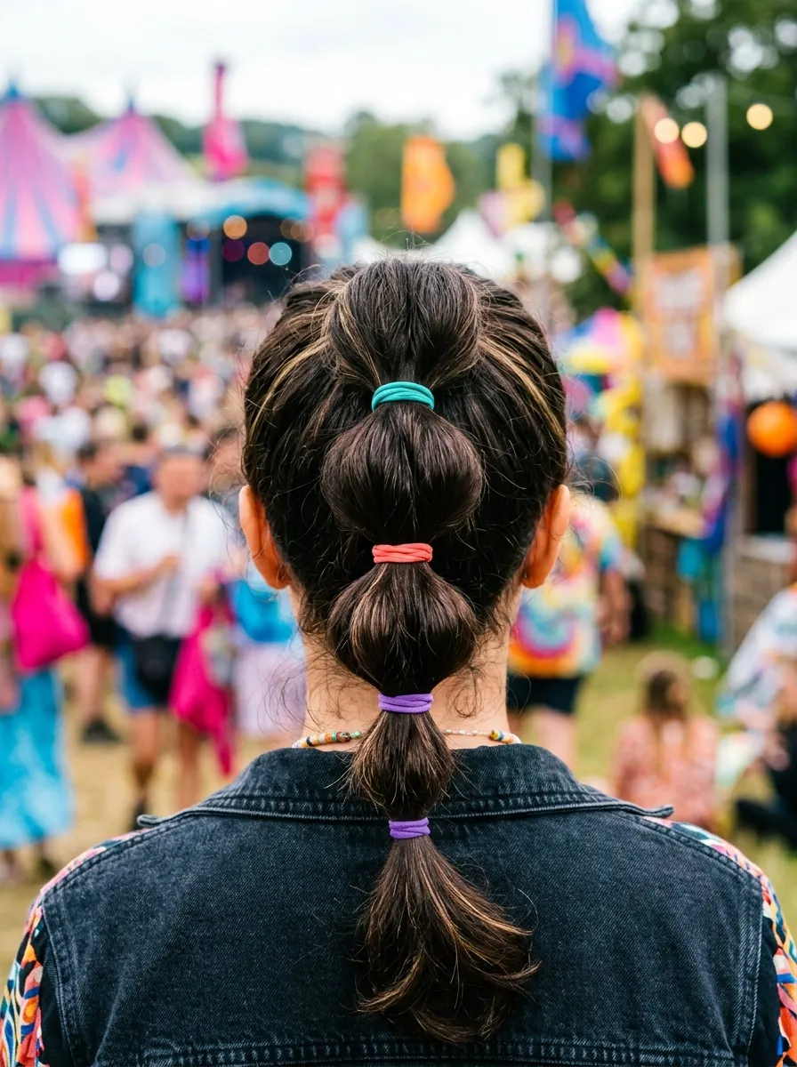 Bubble Ponytail for Extra Volume