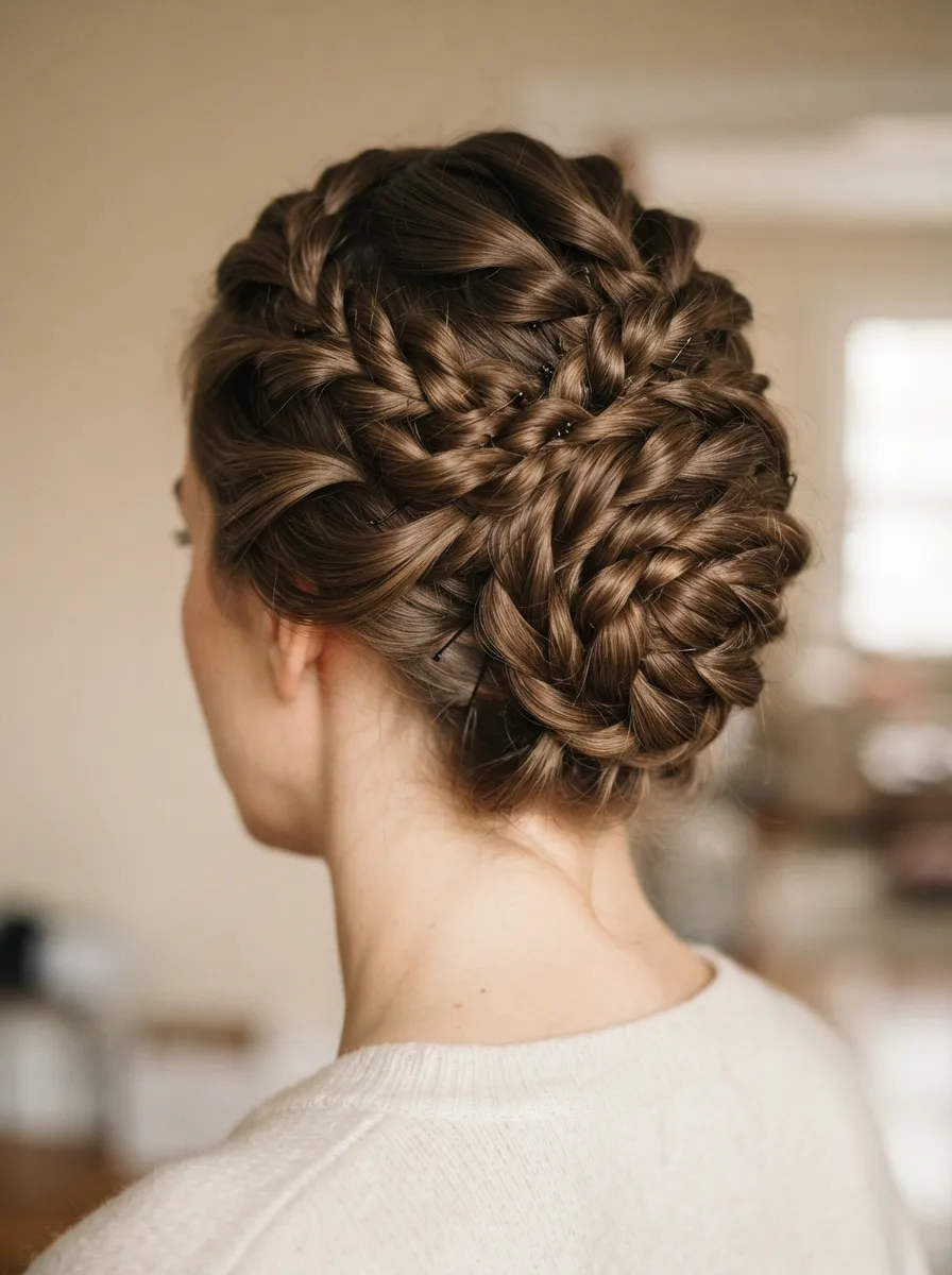 Rope Twist Updo