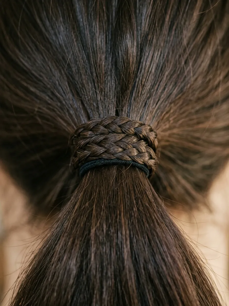 Braided Ponytail Wrap
