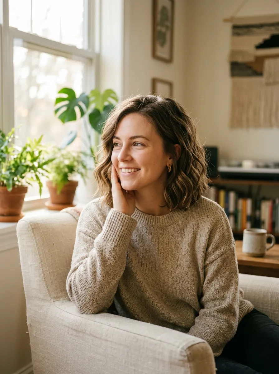 Layered Bob With Waves