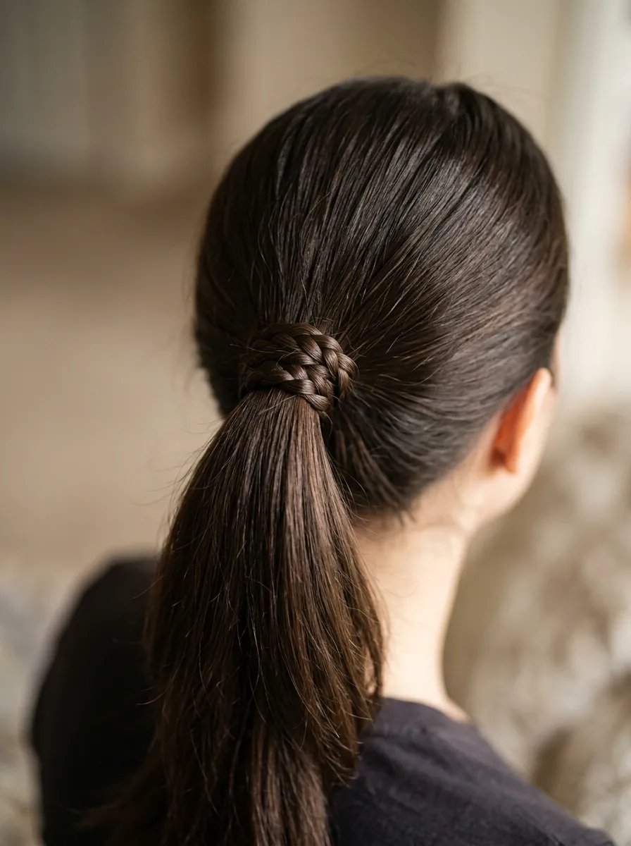 Braided Ponytail Wrap