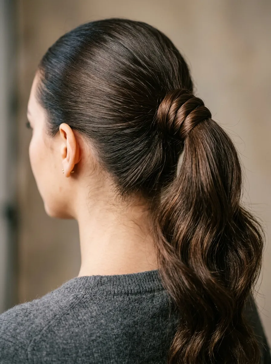 Wrapped Ponytail
