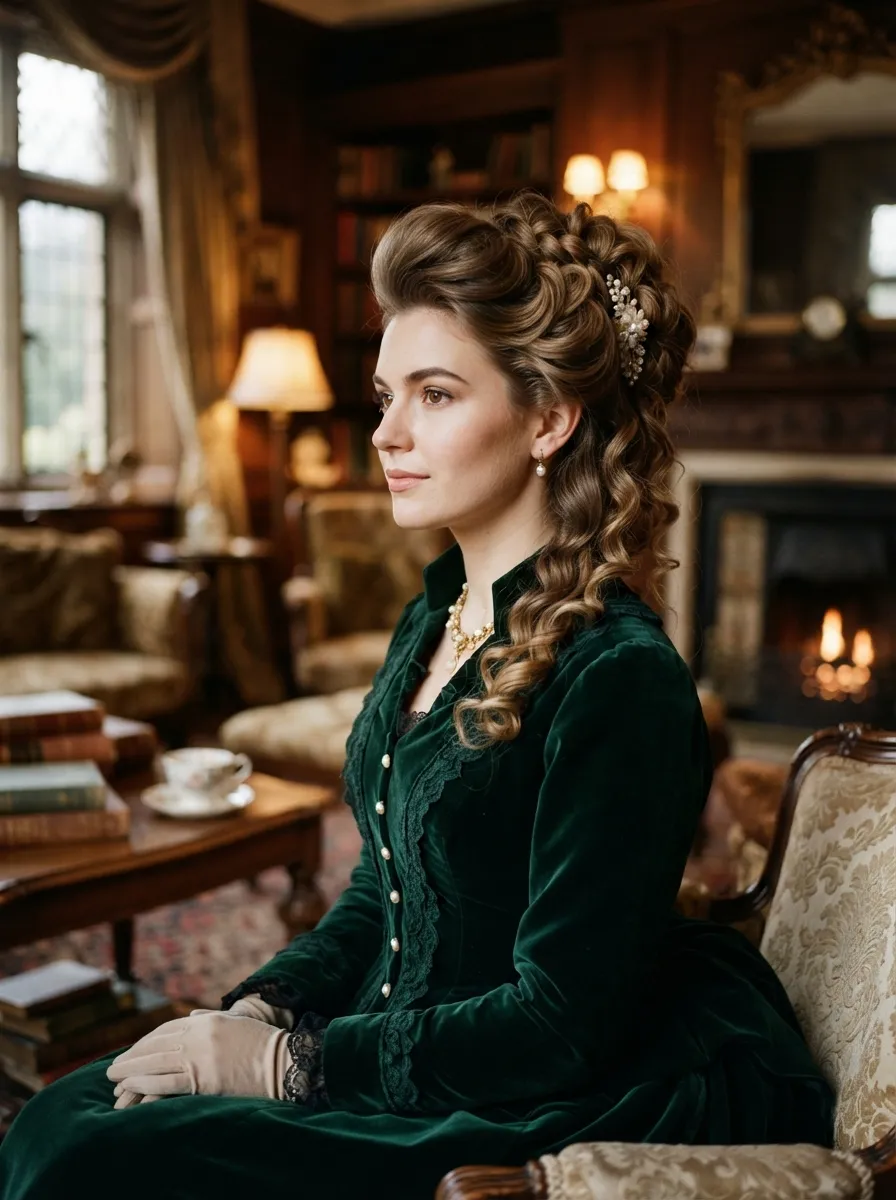 Victorian Inspired Updo