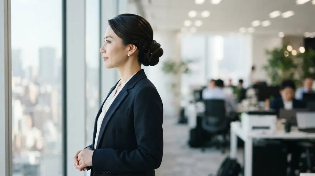 Office Bun Hairstyle Ideas