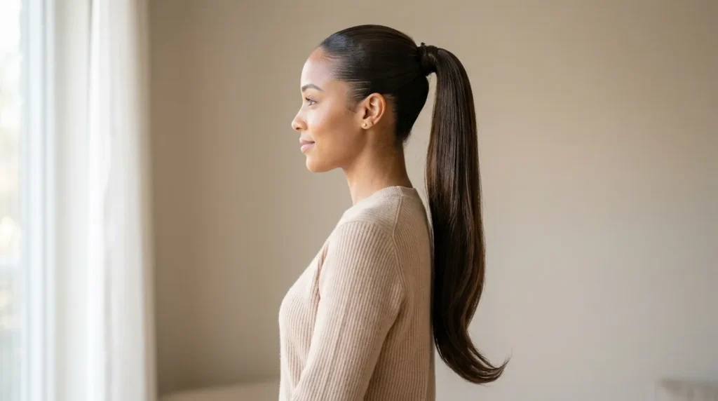 Ponytail Hairstyle Ideas for Long Hair