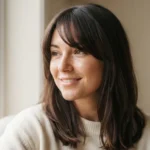 Long Bang Hairstyle Ideas