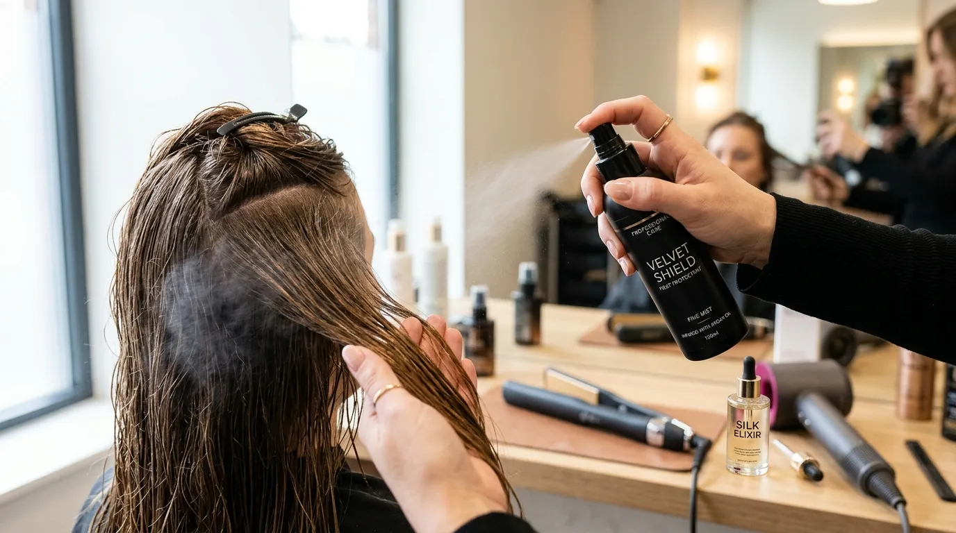 Best Way to Protect Hair Before Heat Styling